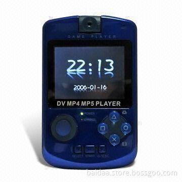 MP4 Player with Rotating Camera, 8GB Memory and 2.4-inch TFT Display